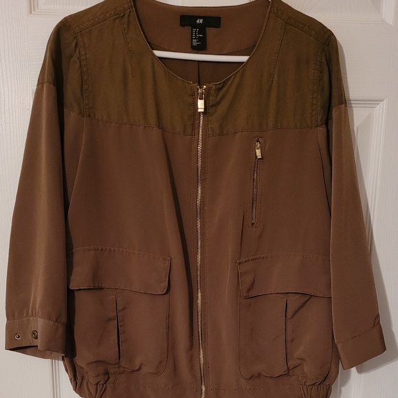 Brown shirt coat from H&M - Picture 2 of 3